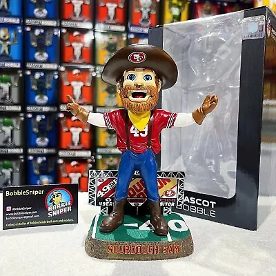 $88 • Buy SOURDOUGH SAM San Francisco 49ers Mascot Scoreboard Edition NFL Bobblehead