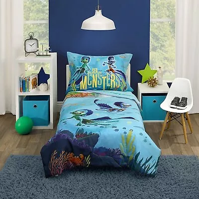 Disney Luca Sea Monsters Are Real 4 Piece Toddler Bedding Set • $29.95