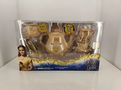 Sealed Disney Store Beauty And The Beast Enchanted Objects Tea Set Mrs Potts NIB • $24.99