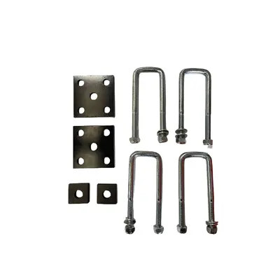 $22.49 • Buy Trailer Caravan Boat45mm X 150mm Square 1/2'' Ubolt Kit Axle Pads And Fish Plate