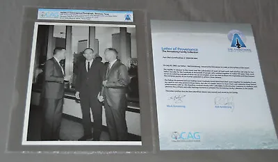Neil Armstrong Family Collection Owned Photo With Signed COA Apollo 11 Astronaut • £395.01