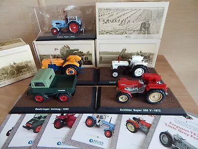 £34.95 • Buy Atlas Editions Die-Cast Replica Model Tractors 1:32 Scale Mint In Box With COA