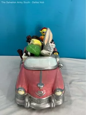 Looney Tunes Warner Bros. Studio Store Light Pink Car Cookie Jar • $32