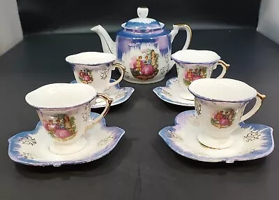 Vintage Shinto China Porcelain 10 Pcs. Small Tea Set Japan • $26.99