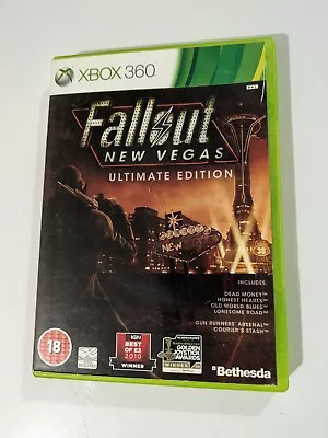 Fallout New Vegas Ultimate Edition Xbox 360 + Free Shipping • $74.95