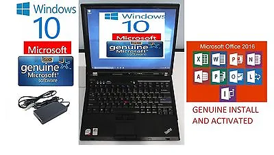 IBM LAPTOP LENOVO WIN 10 LAPTOP WIFI CDRW DVD Word 2016 Xcel • $299.99