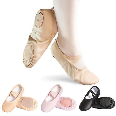 Ballet Dance Slipper Synthetic Leather  Dance Shoes For Toddler Girl & Adult • $8.50