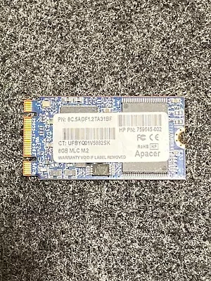 New Apacer 8GB SSD MLC M2 8C.ADF1.2TA31BF • £5