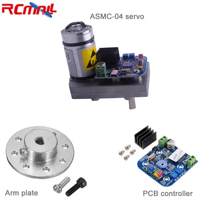$50.93 • Buy ASMC-04 RC Robot Digital Servo Motor Metal Gear Arm Plate PCB Controller