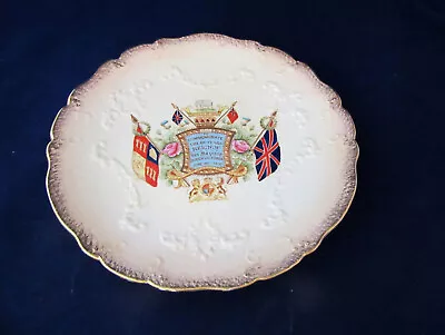 RARE Antique Plate Queen Victoria's Diamond Jubilee 1897 By William Lowe • $249.50