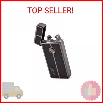 Tesla Coil Lighters™ USB Rechargeable Windproof Arc Lighter (1. Gun Metal) • $23.16