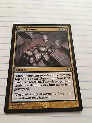 Mind Funeral MTG Modern Masters Multi-Color Uncommon Sorcery NM X1 • $5