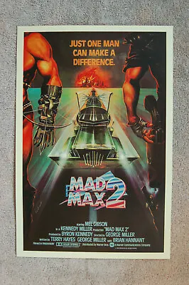 Mad Max Part 2 The Road Warrior  Lobby Card Movie Poster Mel Gibson #3 • $4