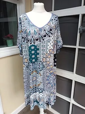 £5 • Buy Ladies Size 22-24 PJ Nighty One Piece Top Stretchy Excellent Condition 