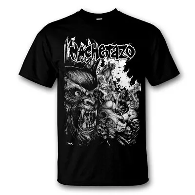 MACHETAZO -- Official T-shirt / Impetigo Carcass Repulsion Brujeria Asesino  • $25