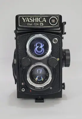 Yashica Mat 124G 6x6 TLR 120mm Film Camera W/ Yashinon 80mm F3.5 UK • £219.99