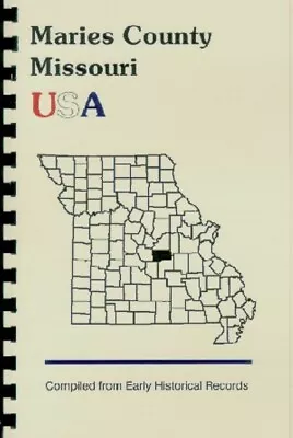 Maries County Missouri 1889 History Biographies Vienna MO + WPA New Reprint • $11.98