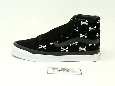 Vans X WTAPS Sk8-Hi Bones Black White - Size 5.5 / 10 / 10.5 / 11.5 - NEW  • $94.99