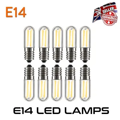 LED Chandelier Lamp Bulb 2W (20 Watt) Small Screw Dimmable SES E14 Warm White • £3.95