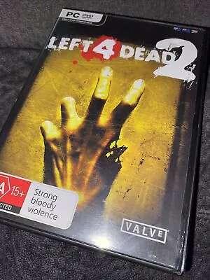 Left 4 Dead 2 PC DVD-ROM Game MA15+ Zombie Apocalypse Horror VGC Free Postage • $10.99