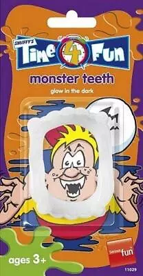 Glow In The Dark Monster Vampire Fangs Teeth • $3.49