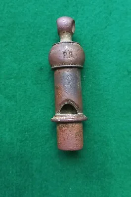 Police Military Whistle Russian Empire Late 19th Century R.L. • $35