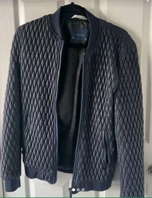 Zara Mens Jacket - Navy Size S • £12.99