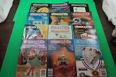 $35 • Buy STEREOPHILE Magazine 1993 Full Year LOT OF 12