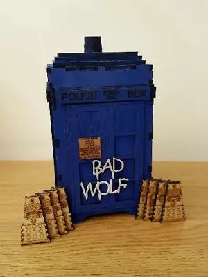 Mtg Card Storage Box Dr Who Universes Beyond Tardis Dalek Tokens Full Set Magic • £29.95