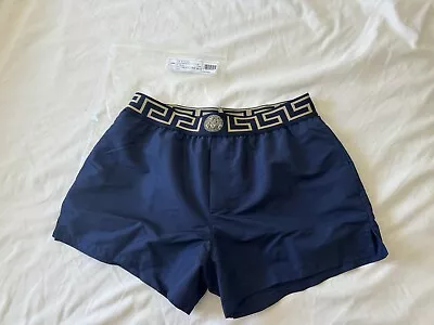 Versace Greca Boarder Swim Shorts • $280