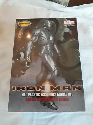 Moebius 910 Iron Man Limited Edition Mark II Armor Model Kit New Old Stock Box • $44.99