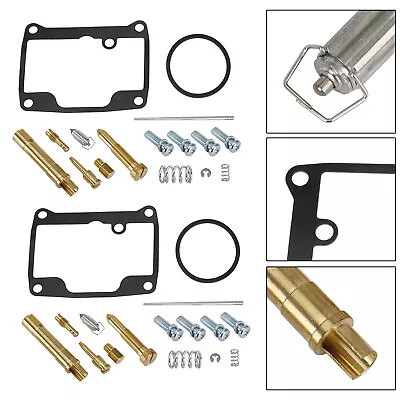 2X Carburetor Rebuild Repair Kit Fit MIKUNI VM34-619 Russian Mechanics RMZ-640 • $17.79