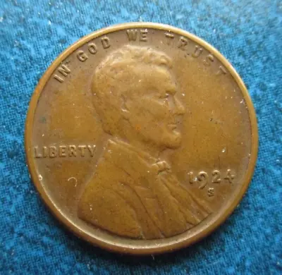 1924-s Lincoln Wheat Cent • $3.95