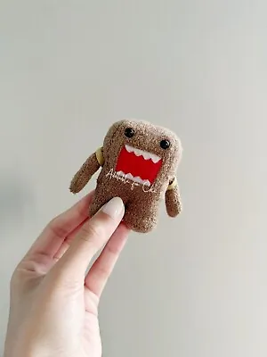 Domo Kun Keychain Bandai 2001 Soft Stuffed Toy Plush • $35