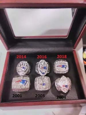 NE Patriots Tom Brady Super Bowl Champions RING Selection Single Year & BOX • $55