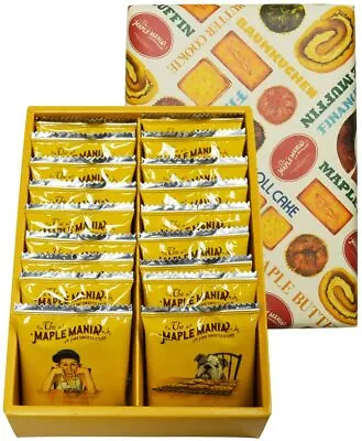 The Maple Mania Butter Cookie 18 Pieces Japan • $55.99