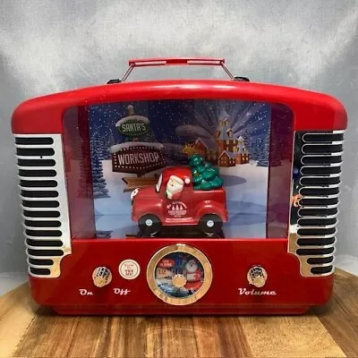 Mr. Christmas Retro Illuminated Holiday Radio Plays 12 Christmas Songs - New • $59.94