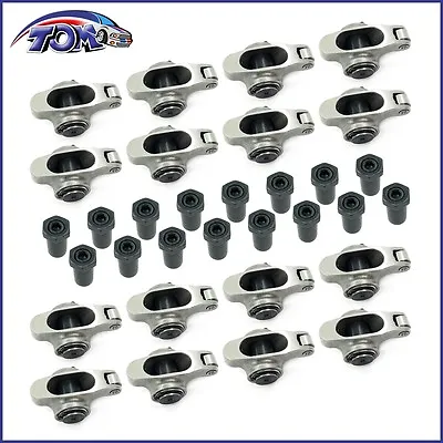 New Small Block Chevy 1.5 3/8 Stainless Steel Roller Rocker Arms Sbc 305 350 400 • $130