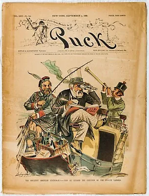 1888 Puck Magazine Complete September 5 M249 • $49.95