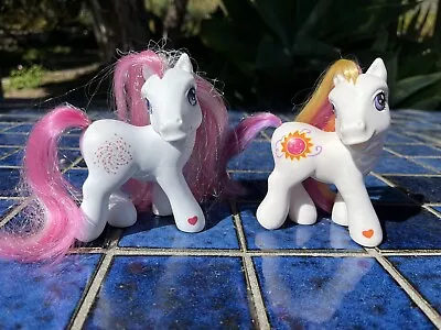 My Little Pony G3 2003 Flawed Lot Star Swirl Tinsel Hair Sunny Daze SEE PICTURES • $12