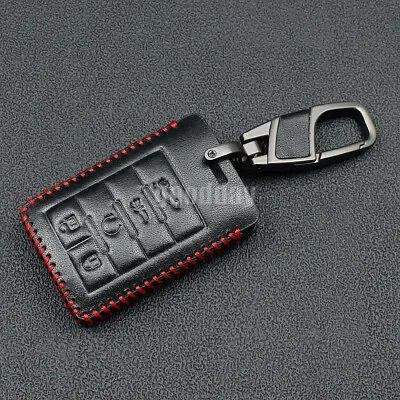 For Cadillac SRX STS CTS ATS XTS Car Remote Key Fob Case Cover Leather Holder • $9.12