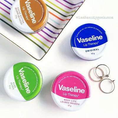 £10 • Buy Vaseline Lip Therapy Lip Balm Care 2 TO 12 Tins 4 Flavour 20g Lip Moisturiser UK