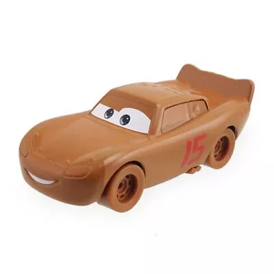 Disneys Pixar Cars NO.15 Muddy McQueen Racers 1:55 Diecast Car Toys Kids Gifts • £5.94