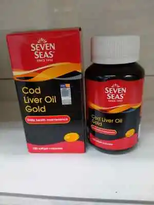 $26.90 • Buy NEW SEVEN SEAS Cod Liver Oil Gold Daily Health Maintenance 100 Softgel Capsules