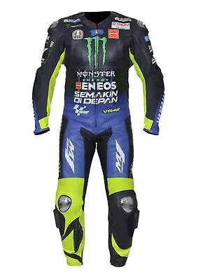 Valentino Rossi MotoGP Suit 2019 Motorcycle Riding Motorbike Racing Leather Suit • $298.58