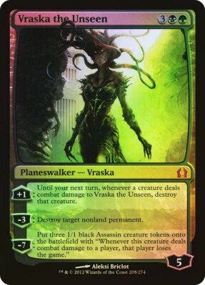 $8.79 • Buy MTG FOIL Vraska The Unseen  – Return To Ravnica Card # 208