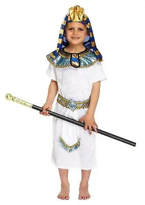 £10.99 • Buy Henbrandt Boy's Egyptian Pharaoh Costume
