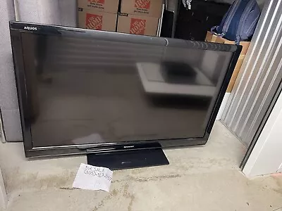 $50 • Buy (local Pick Up) 60” Sharp Aquos Lc-60e79u Lcd Tv