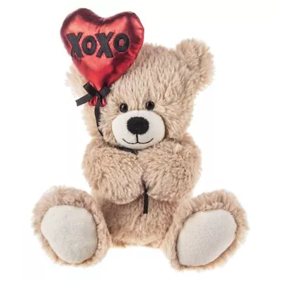 Ganz E3 Valentine Balloon Hoodie Teddy Bear Plush Toy 7  - XOXO HV9503 • $20.39