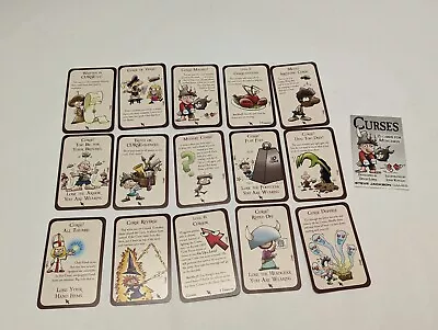 Munchkin Curses 15 Card Game Expansion Set By Steve Jackson Games Booster • $6.50